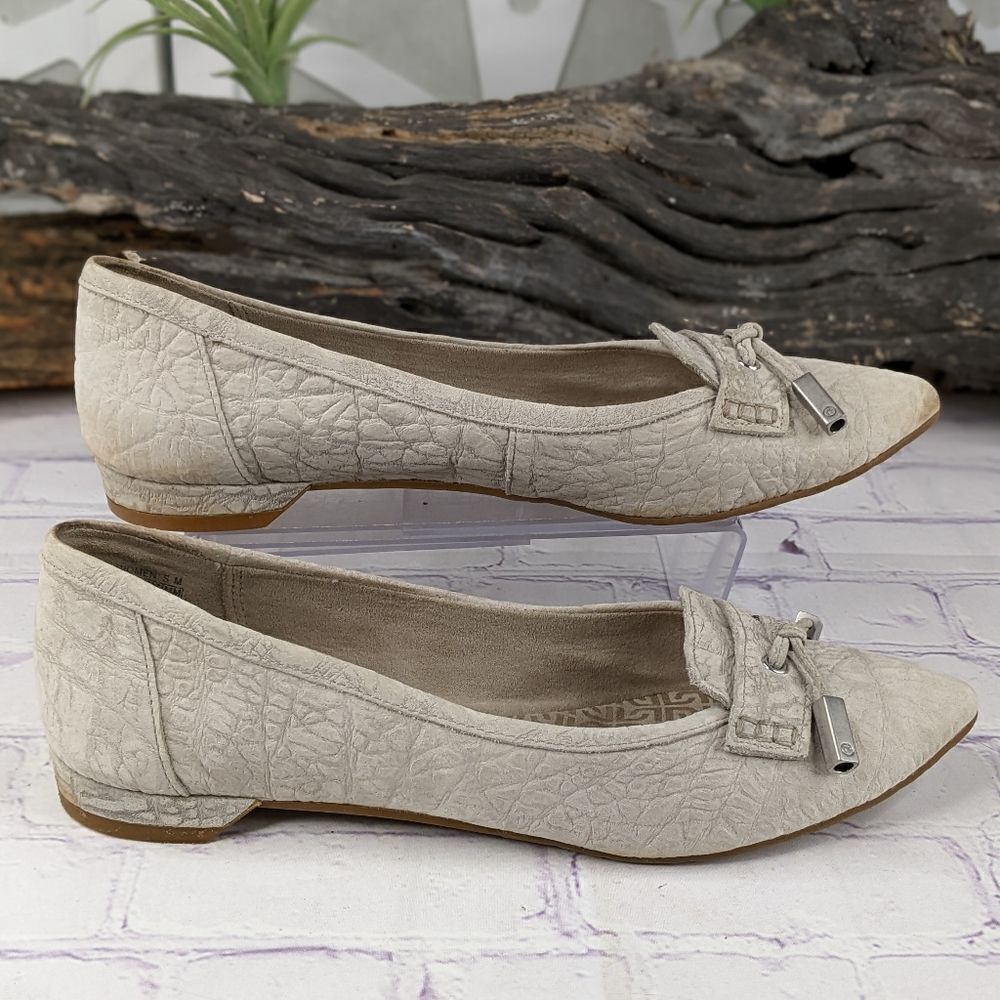 Rockport K62386 Ashika Loafers Ballet Flat - Cobblestone Grey - Picture 3 of 11